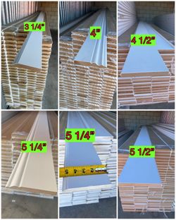 BASEBOARD $0.75 CENTS PER LFT
