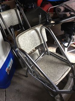 4 vintage chairs need repair