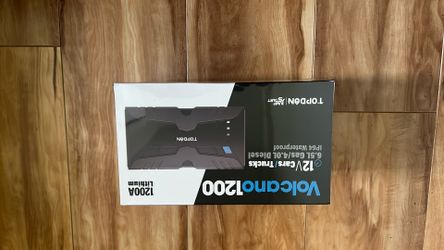 TOPDON VOLCANO1200 BATTERY Booster Jumper for Car Truck SUV Motorcycle Boat