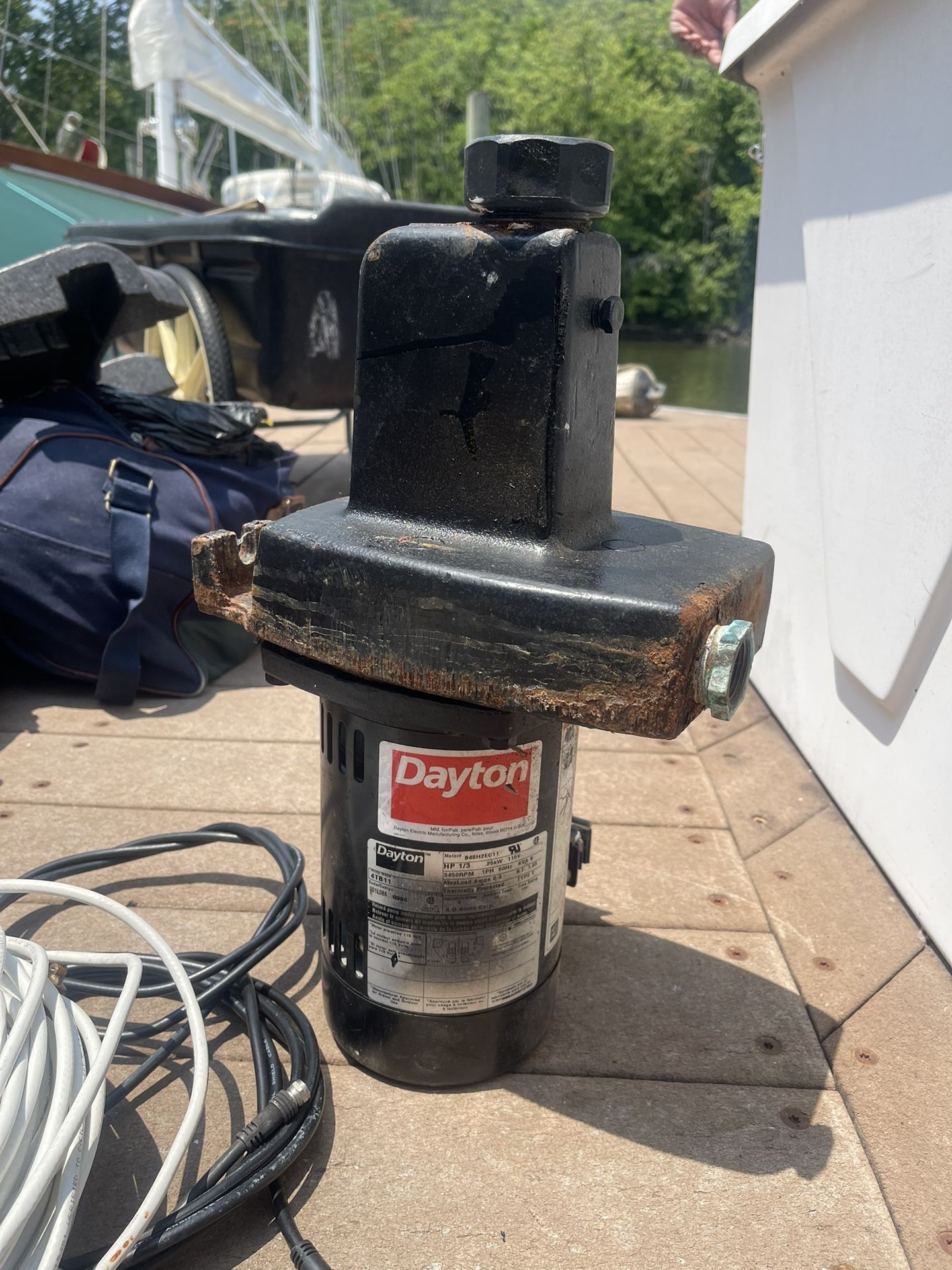 Dayton Water Pump Motor