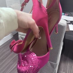 Fuchsia Heels Brand New  
