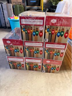 Multicolor C7 Jumbo Lights