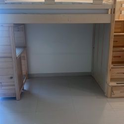 Moving Sale- Bunk Bed With Desk And Xtra Storage 