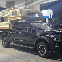 Six Pac Camper for 6.5ft truck Bed- 4 Rieco Titan Camper Jacks