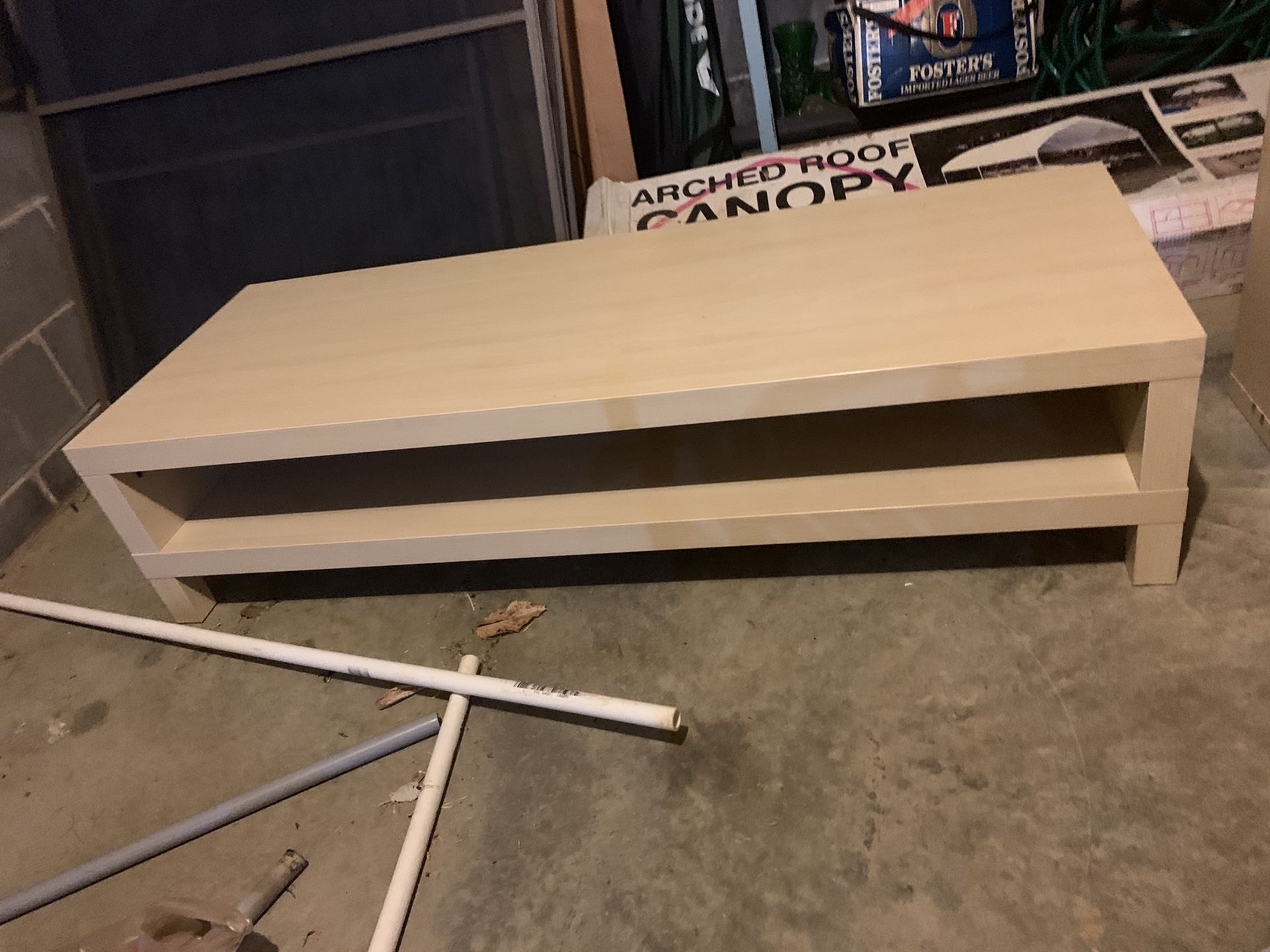 Simple Beige Coffee Table