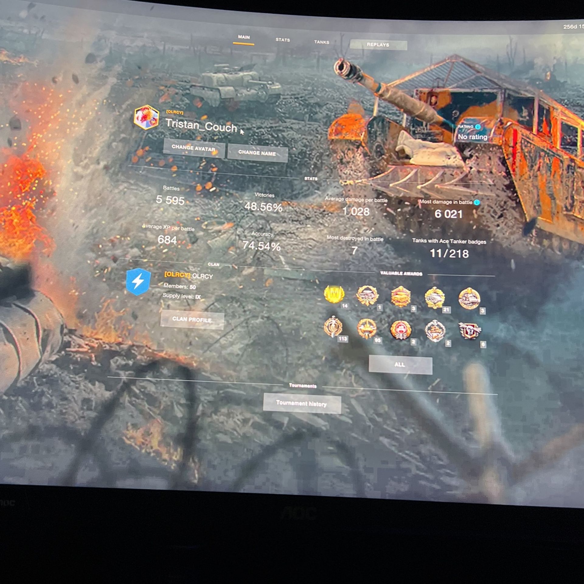 Wot Blitz Acount Loaded