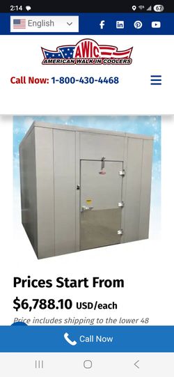 Walk in cooler/ storage
