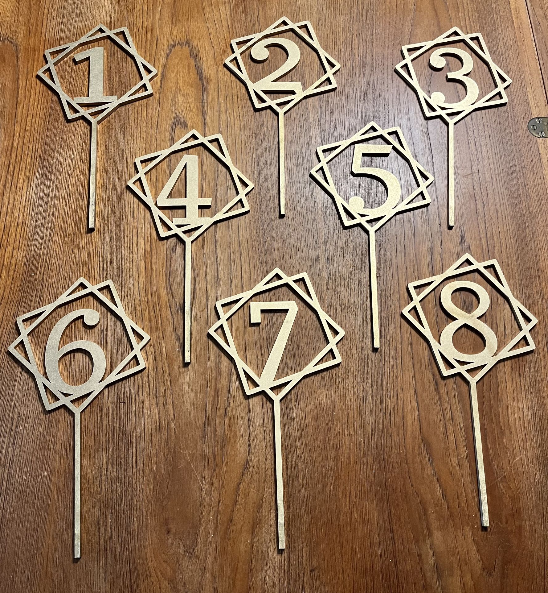 Wedding/Event Table Numbers