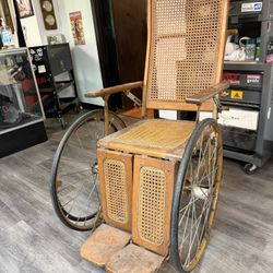 Antique WWII Wheelchair
