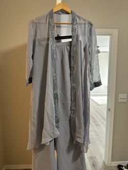 Brand ,JJ’s House ,blue Grey ,bust 32.50 Waist 25.50