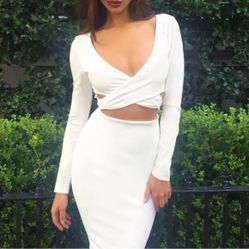 Sexy Dress Bodycon Cutout