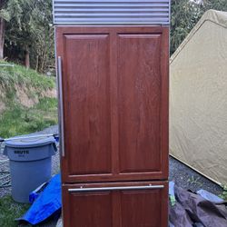 Refrigerator, Sub Zero, 7 Ft Tall
