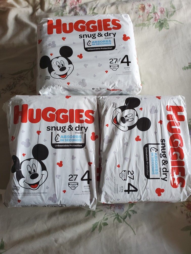 Huggies Diapers 6$ Each 