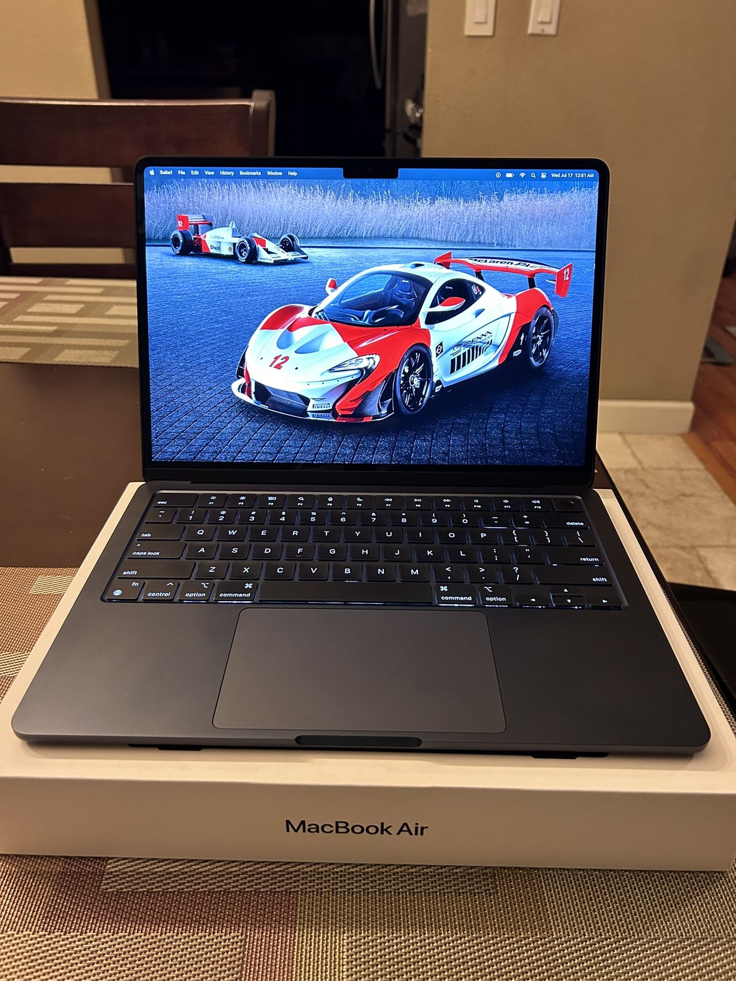 Apple MacBook Air 13.6" Laptop M2 chip - 8GB Memory - 512GB SSD - Midnight