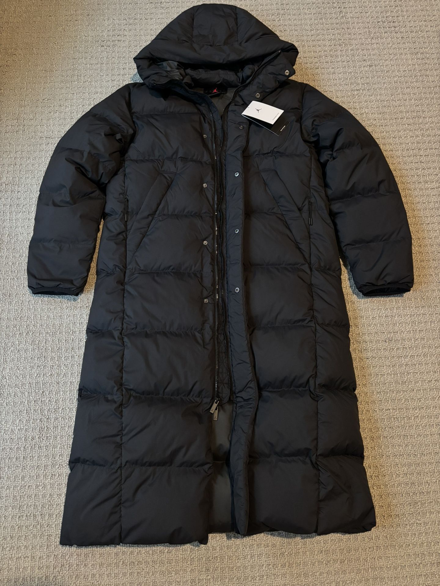 Jordan Hooded Puffer/Trench Coat