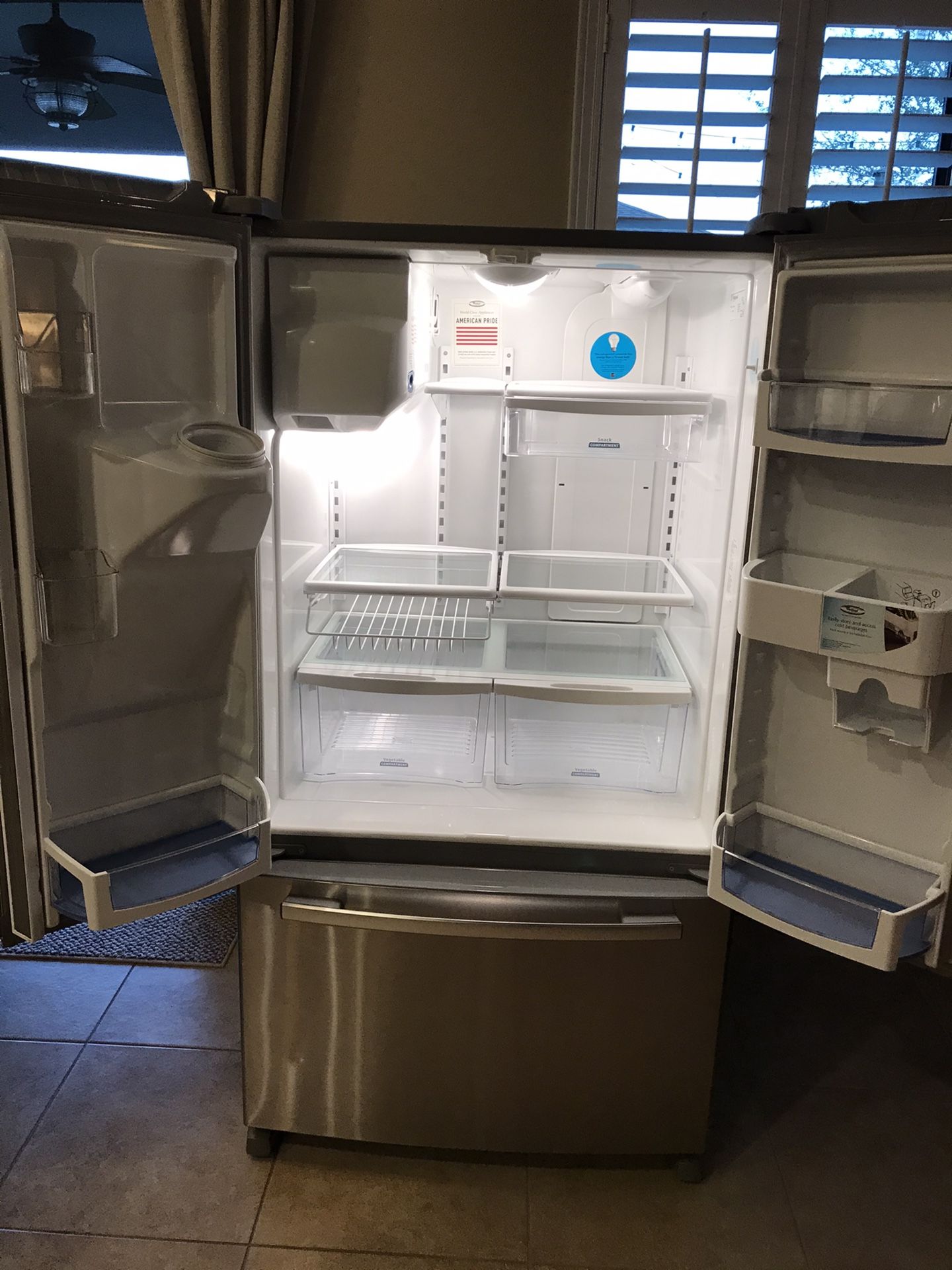 Whirlpool Gold French Door Refrigerator for Sale in Riverview, FL OfferUp