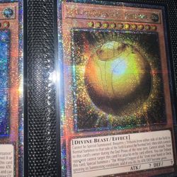 Quarter Century Secret Rare Winged Dragon Of Ra Sphere Mode