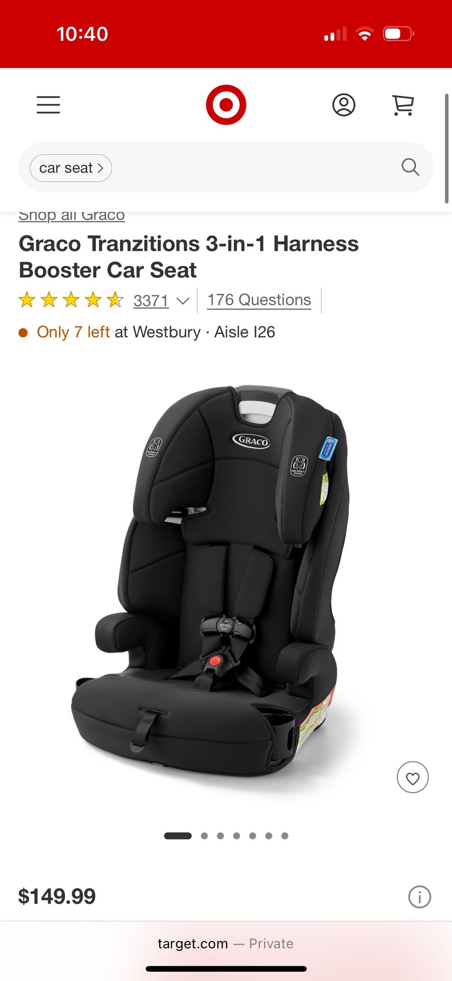 Grace Child Seat