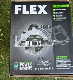Flex 24v circular saw kit 7 1/4 in