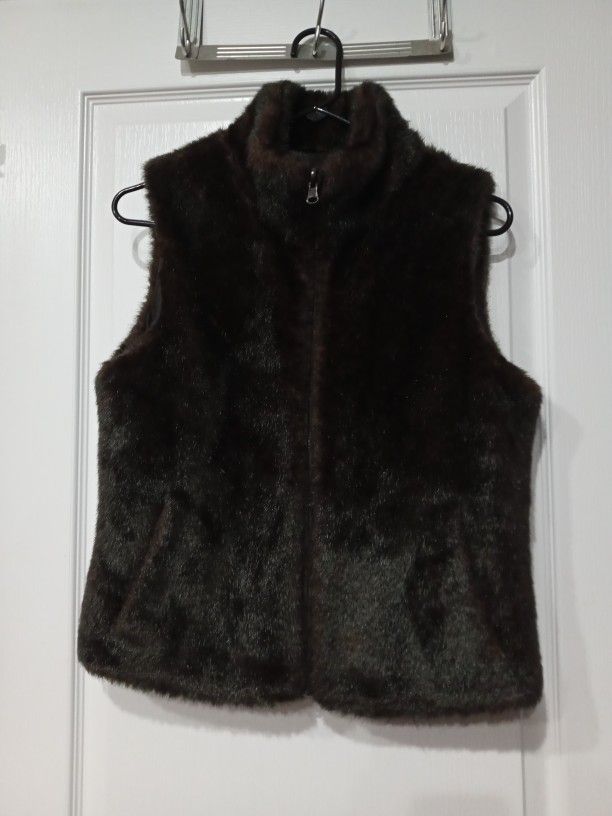 Reversible Faux Fur Vest