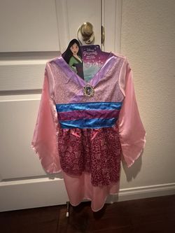 Mulan Costumes Sizes: 4-6X