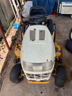 Cub cadet riding mower need work