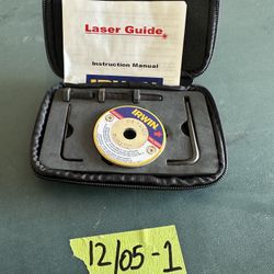 IRWIN Laser Guide Circular Saw Alignment Tool With Case Manual