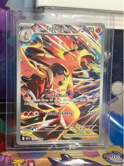 Ethan’s Typhlosion Pokemon Card