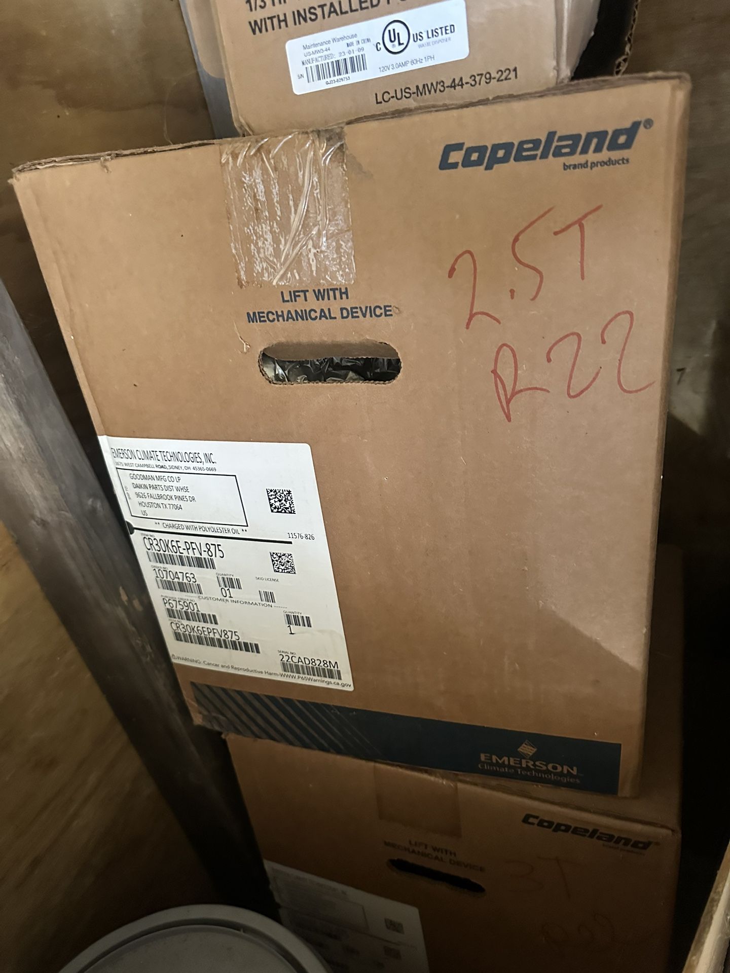 2.5 And 2 Ton Ac Compressor