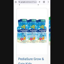 Pediasure Vanilla 24 Bottles $30 
