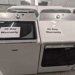 Maytag Washer and Dryer set HUGE capacity