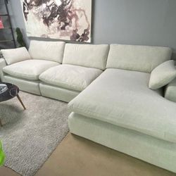 Smoke & Ivory Sectionals Sofas Couchs Finance and Delivery Available