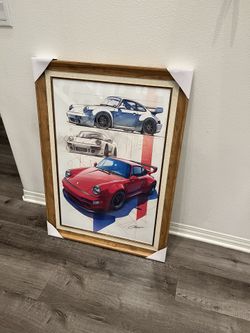 Porsche 911 Premium Framed Wall Art 