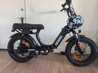 JUNTOS Foldable Step - Through Foldable Lightweight 750W Electric Bike