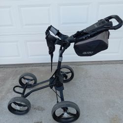 Golf Clubs  - Bag Boy Push Cart
