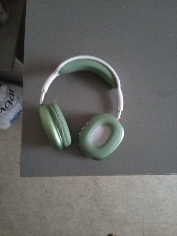 Green Headphones