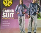 Gold's gym sauna suit