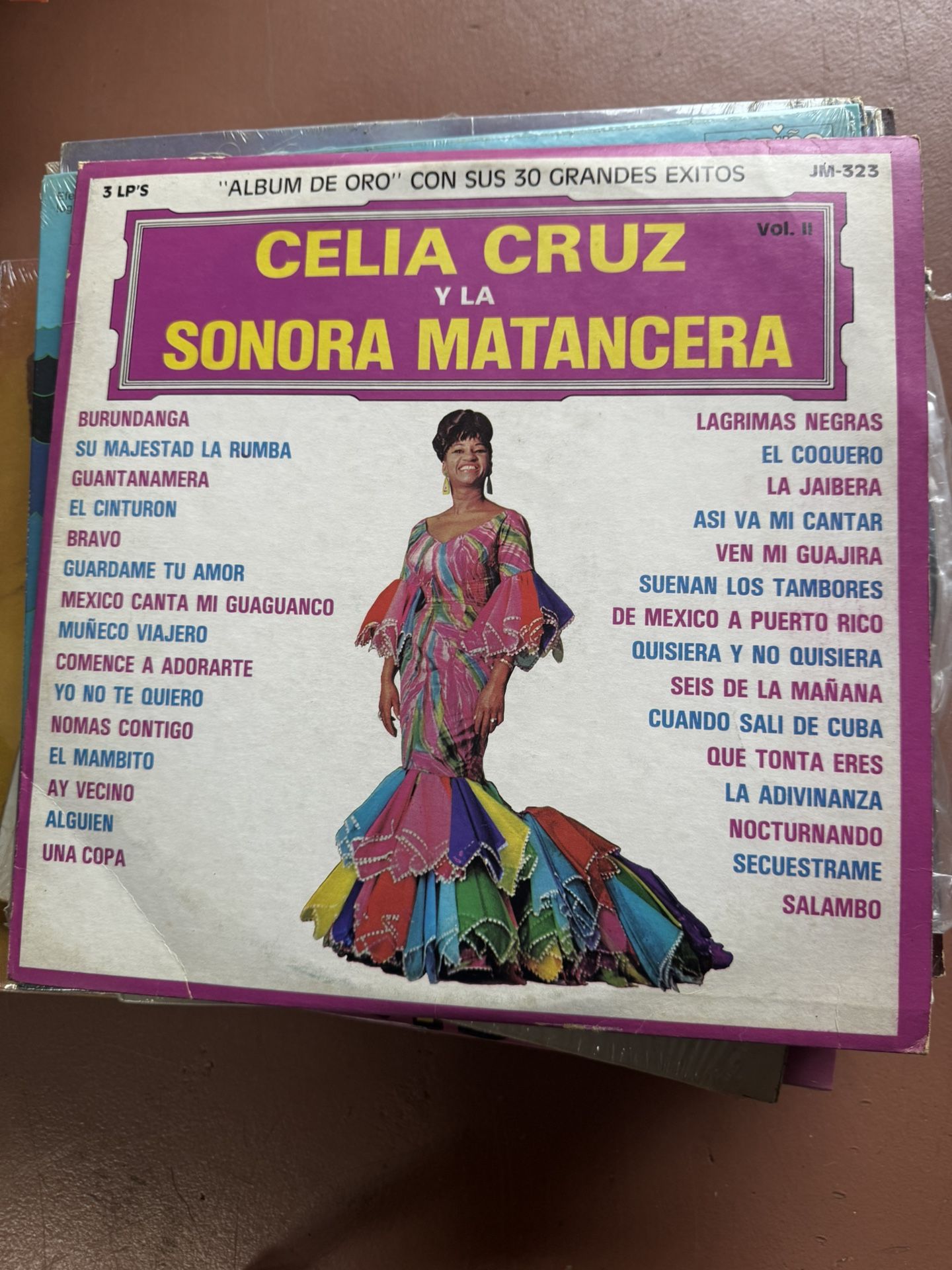 33 Discos Long Play De Vinilo