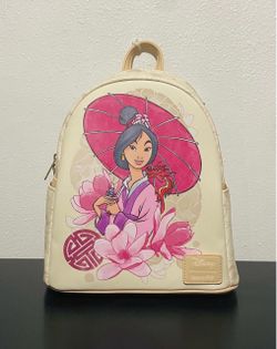 Loungefly Disney Mulan Parasol Mini Backpack