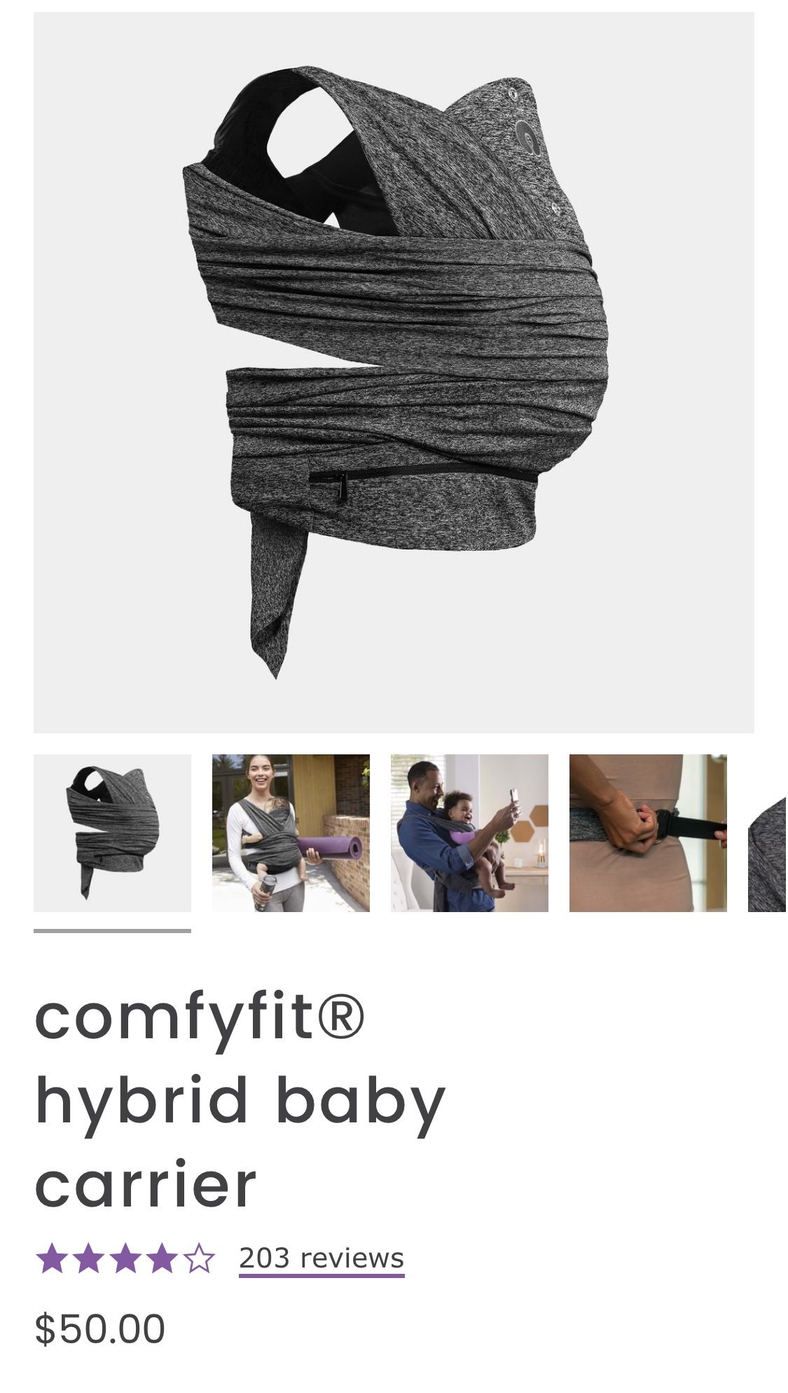 Boppy Baby Sling Carrier