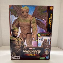 Marvel Guardians of the Galaxy Vol. 3 Blast N Battle Groot Action Figure