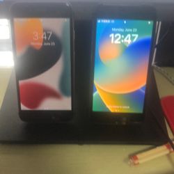 2pcs Black for iPhone 8
