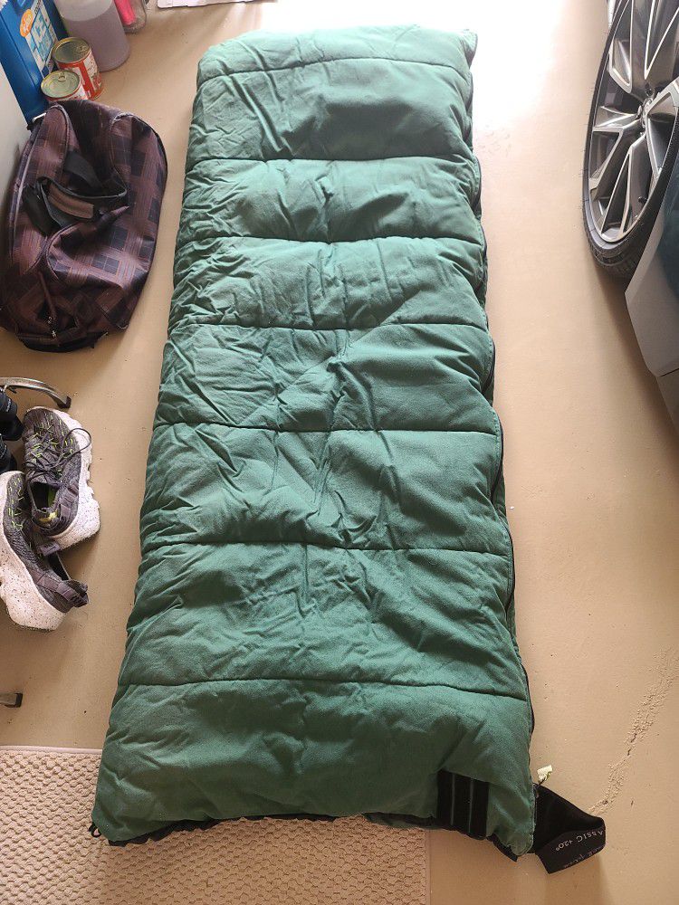 Sleeping Bag Camping Green - Huntas's Classic +20°