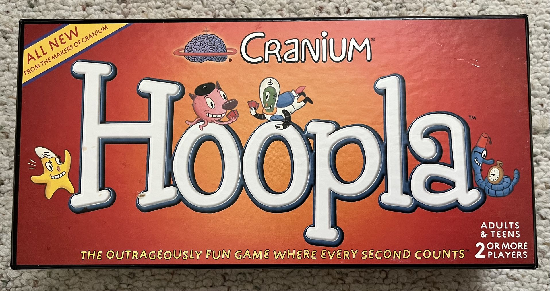 Cranium Hoopla Game 2002-2003 Edition - EXCELLENT CONDITION