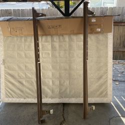 Quinn Box Spring With Metal Bed Frame Free
