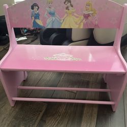 Disney Princess Wooden Bench