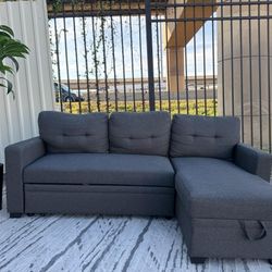 🛋️ Sofa Bed with Storage – Like New! Free Delivery! 🚚