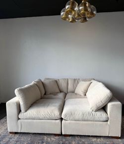 Cream Cloud Sectional — RH Inspired Lounge Couch