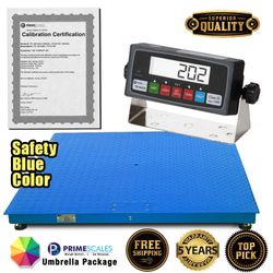 60"x60" Floor Scale 10000 lb Warehouse Pallet Scale with cal. Cert