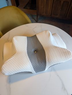 Ergonomic Better sleep Pillow Neck Alignment Sleep Apnea